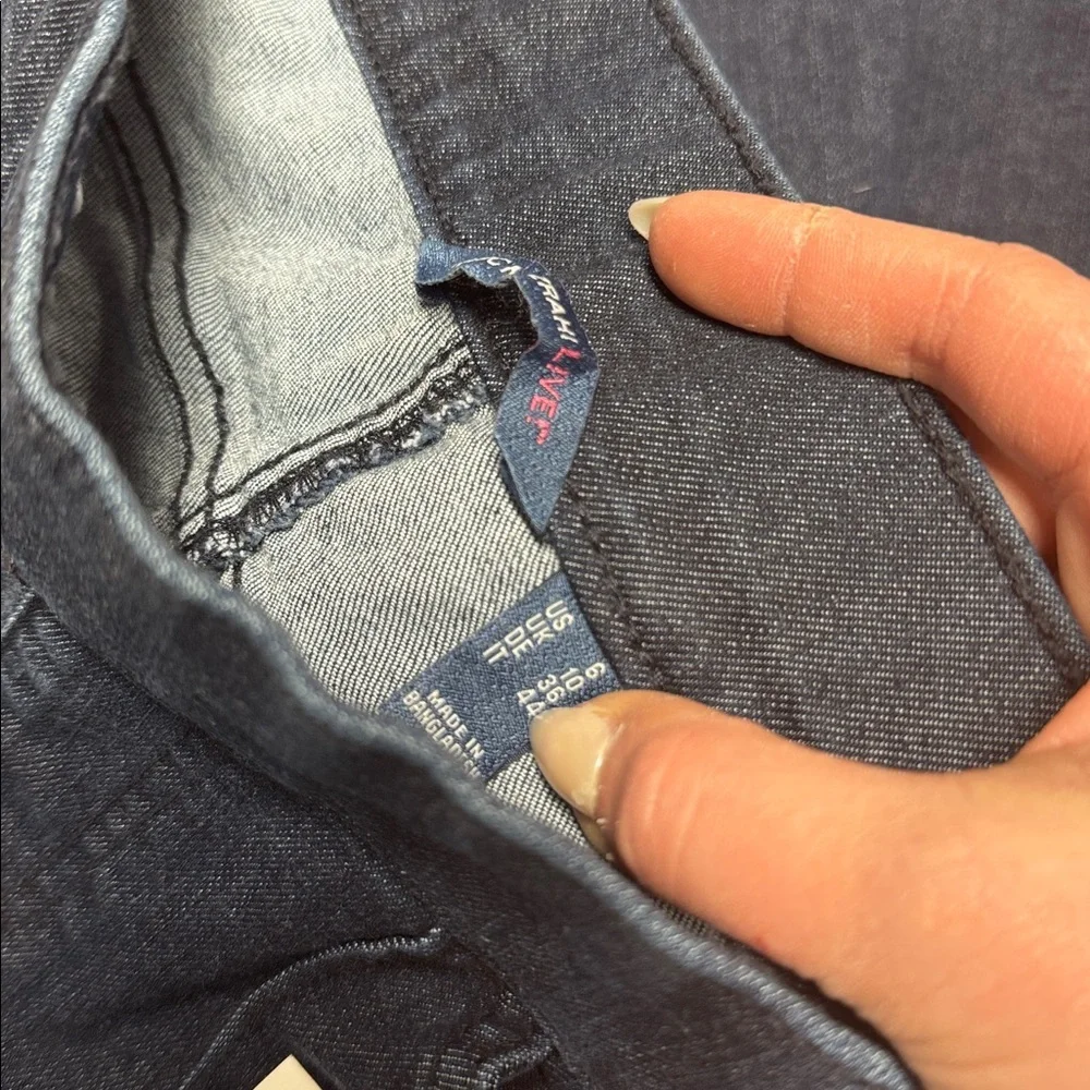 Isaac mizrahi jeans size 6 // 010113 - Picture 2 of 2